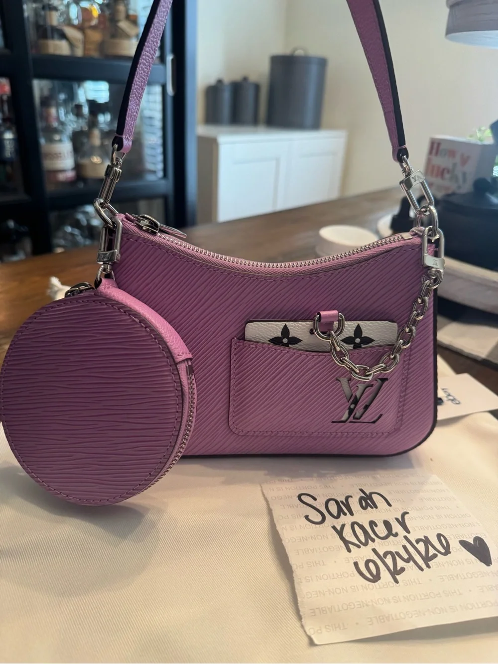 Louis Vuitton Lilac Marellini